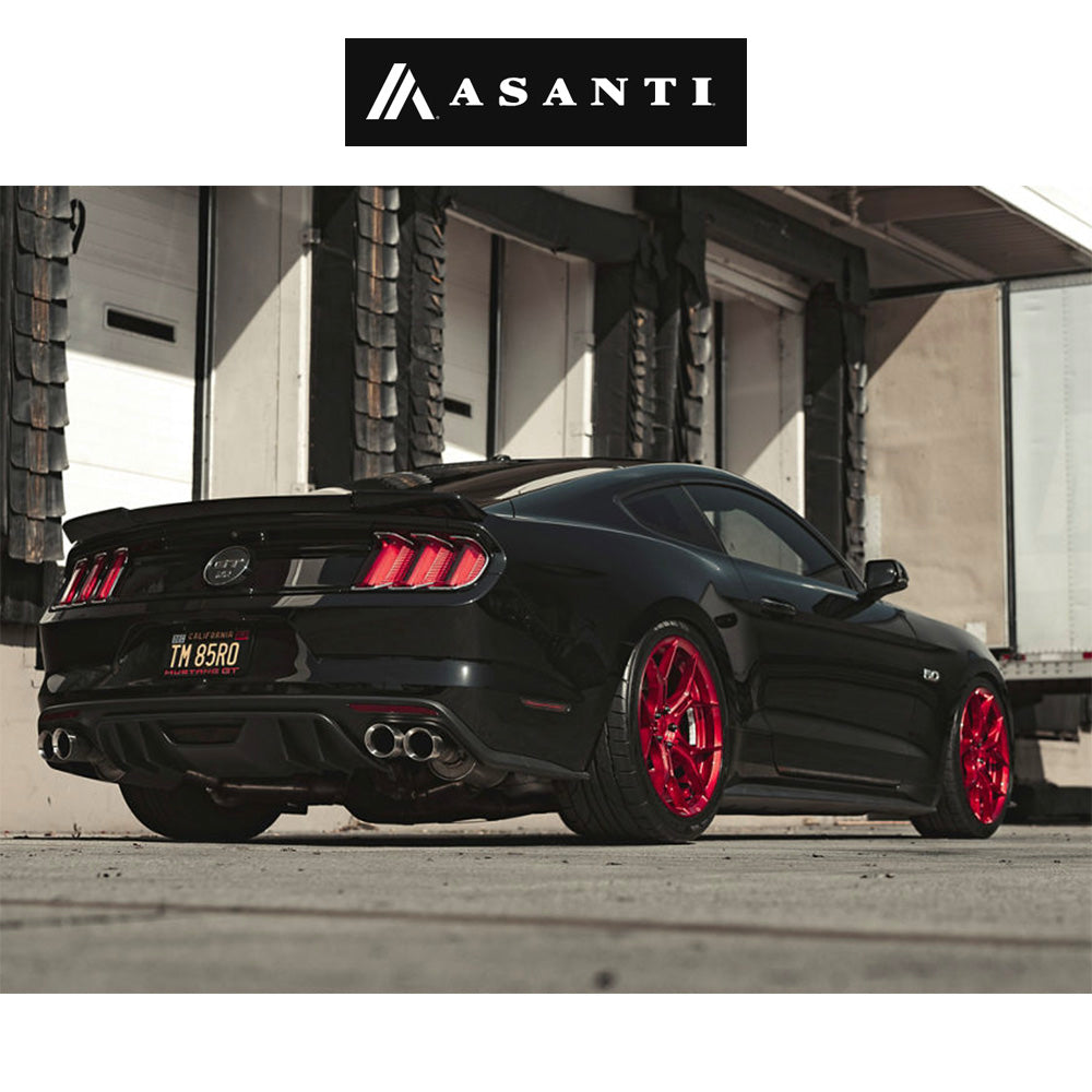 テスラモデルＹ用アサンティ モナーク 20x9J ET 38 フロント、リア キャンディレッド ホイール４本セット　Asanti ABL37 20X9 5X4.5 C-RED 38MM (消費税、送料込み)