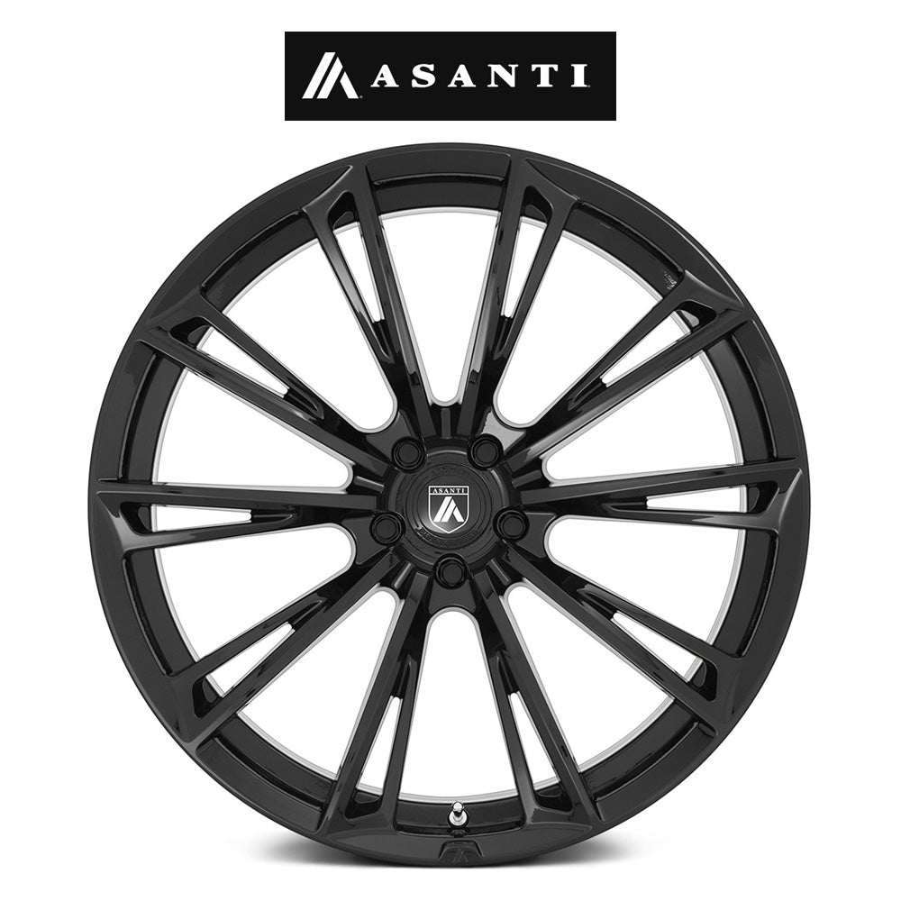 ダッジ チャージャー用 アサンティ コロナ 20x9J ET 15 フロント、リア グロスブラック フローフォーミング・アルミニウムホイール４本セット (消費税、送料込み)