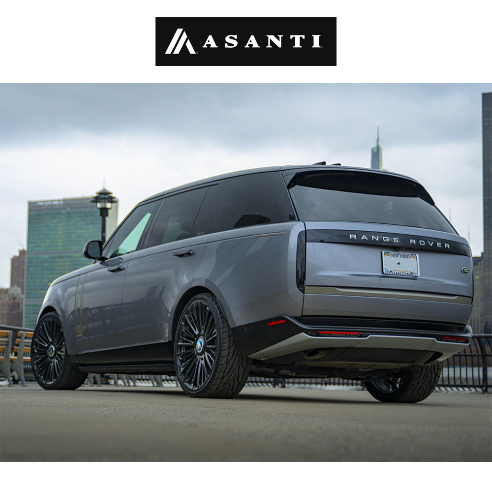 ランドローバー レンジローバー用 アサンティ プレミア 22x9.5J ET 30 フロント、リア グロスブラック ホイール４本セット (消費税、送料込み)