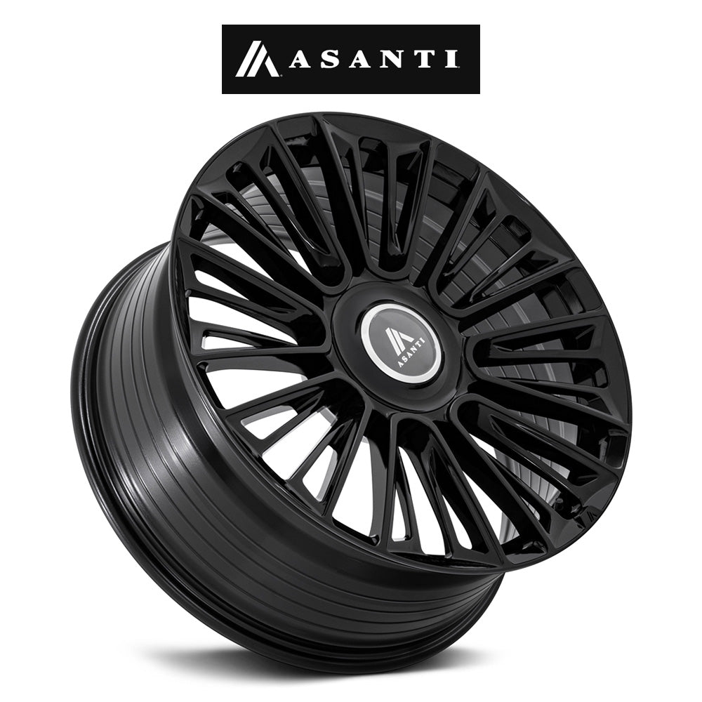 ランドローバー レンジローバー用 アサンティ プレミア 22x9.5J ET 30 フロント、リア グロスブラック ホイール４本セット (消費税、送料込み)