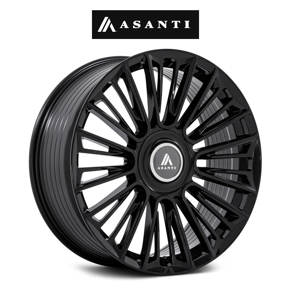 ランドローバー レンジローバー用 アサンティ プレミア 22x9.5J ET 30 フロント、リア グロスブラック ホイール４本セット (消費税、送料込み)