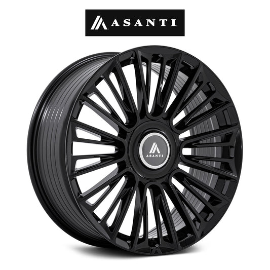 ランドローバー レンジローバー用 アサンティ プレミア 22x9.5J ET 30 フロント、リア グロスブラック ホイール４本セット (消費税、送料込み)