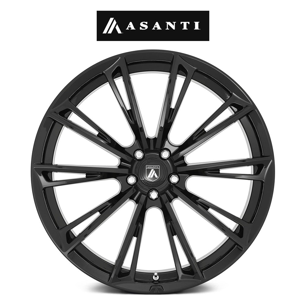 ランドローバー レンジローバー用 アサンティ コロナ 22x9J ET 32 フロント、リア グロスブラック フローフォーミング・アルミニウムホイール４本セット (消費税、送料込み)