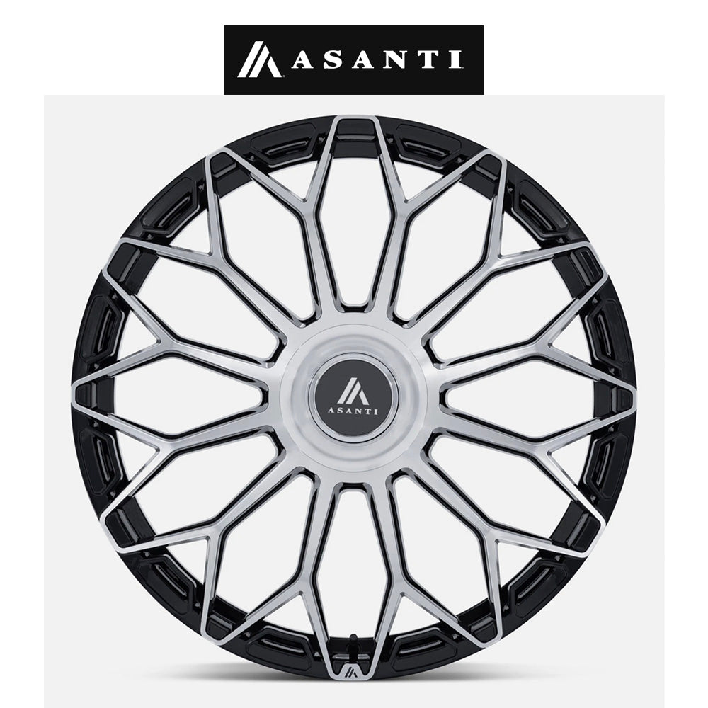 ＢＭＷ ３シリーズ用 アサンティ エンボイ 20x9J ET 20 フロント、リア グロスブラック マシンドフェイス フローフォーミング・アルミニウムホイール４本セット (消費税、送料込み)