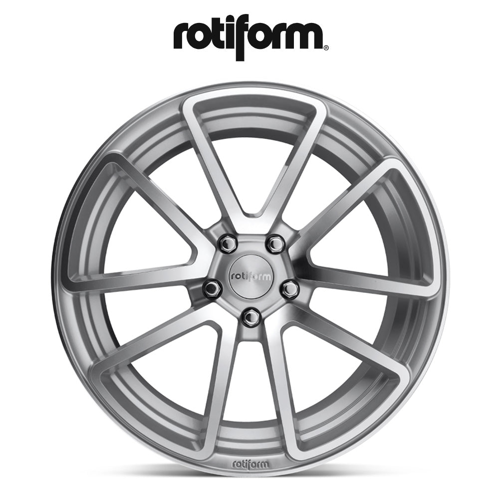 レクサス ＲＸ用 ロティフォーム SPF 18x8.5J ET 45 フロント、リア グロスシルバーマシンド ホイール４本セット　Rotiform SPF 18X8.5 5X4.5 72 MSL +45 (消費税、送料込み)
