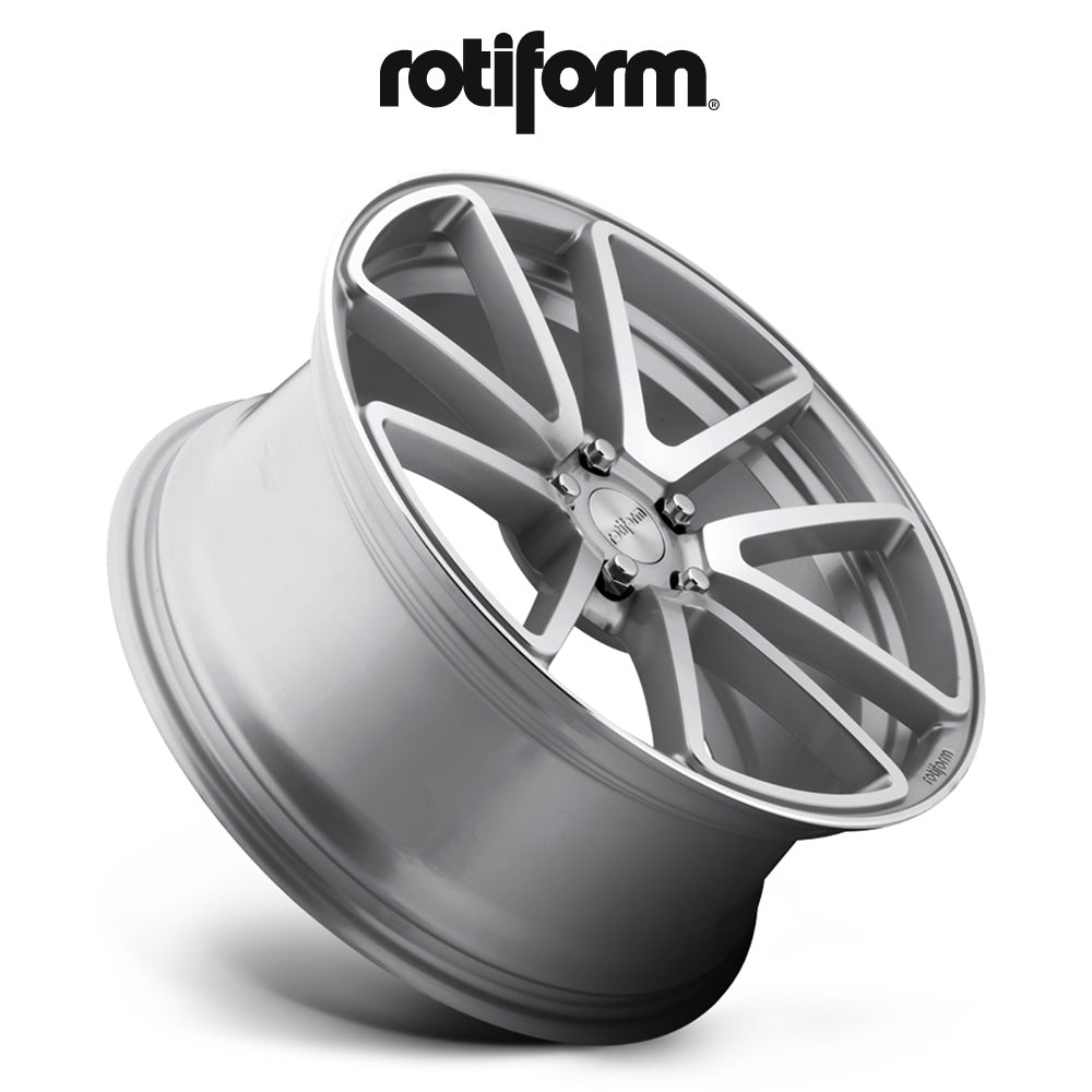 レクサス ＲＸ用 ロティフォーム SPF 18x8.5J ET 45 フロント、リア グロスシルバーマシンド ホイール４本セット　Rotiform SPF 18X8.5 5X4.5 72 MSL +45 (消費税、送料込み)