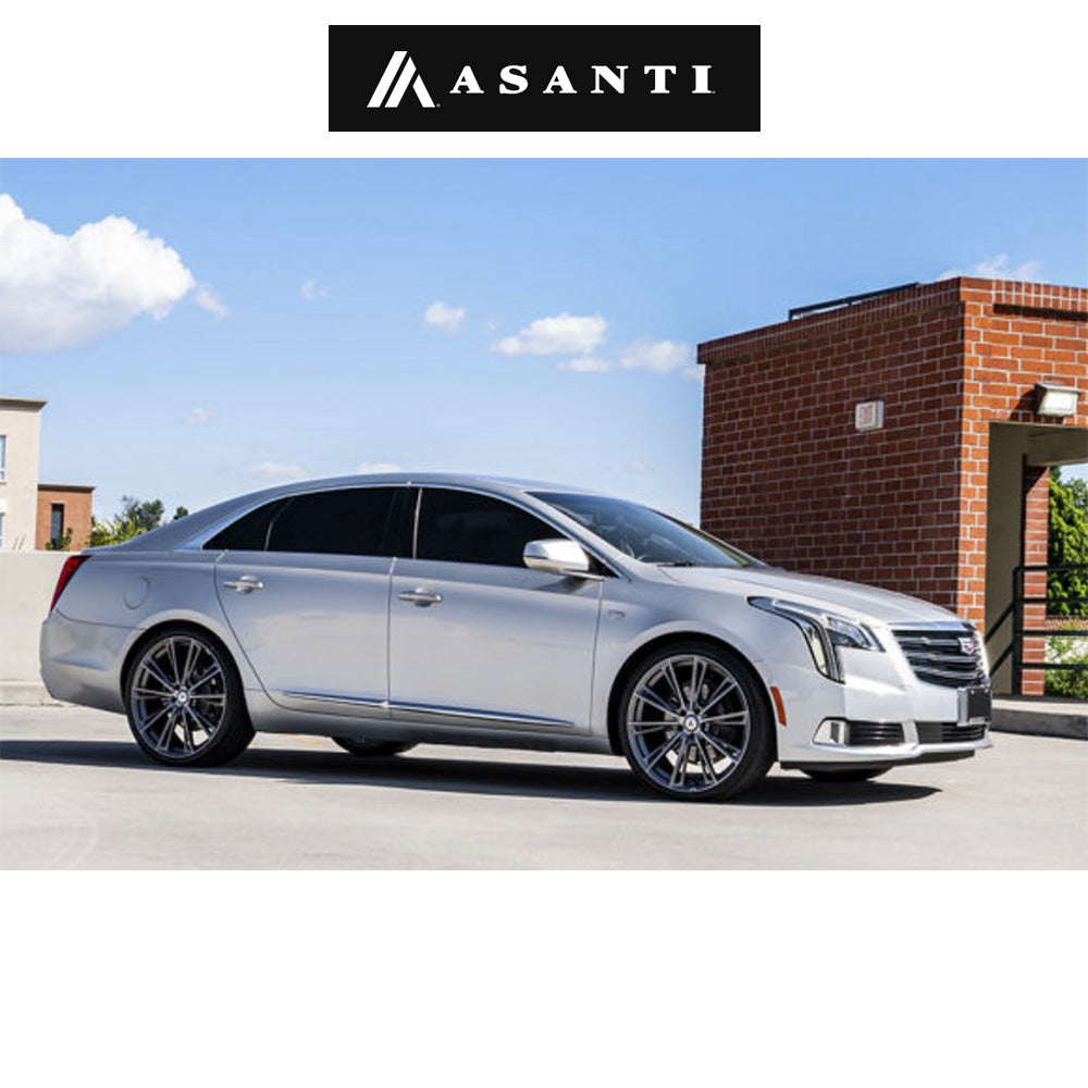 テスラ モデル３ (TESLA Model 3)用 アサンティ コロナトラック 20x9J チタニウムブラッシュド ホイール４本セット Asanti AB30 Corona Truck AB30 20X9 5X4.5 TITAN BRUSH 35MM (送料無料)