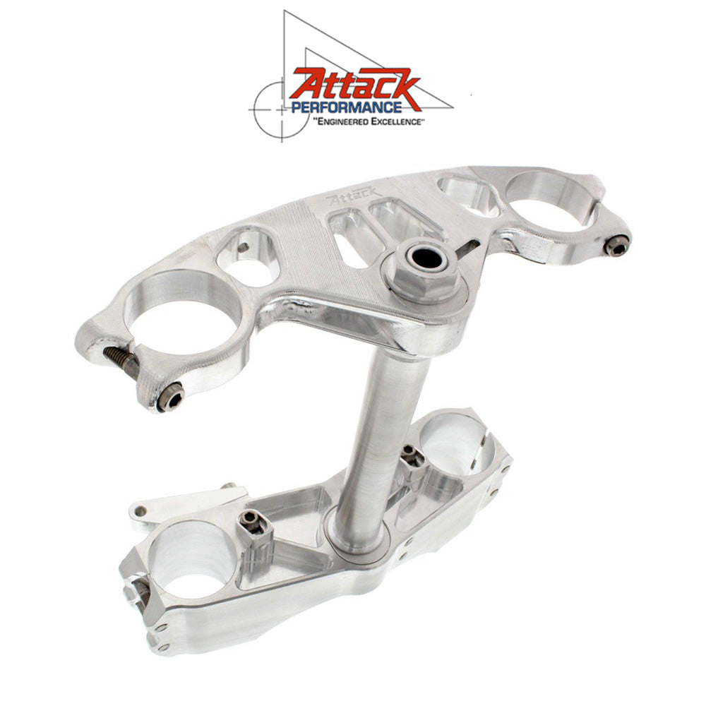2009-2025年式 スズキ ＧＳＸ－Ｒ１０００Ｒ用 アタックパフォーマンス製トリプルクランプキット　Attack Performance TRIPLE CLAMP KIT, GP, SUZ,GSXR-1000 09- (消費税、送料込み)