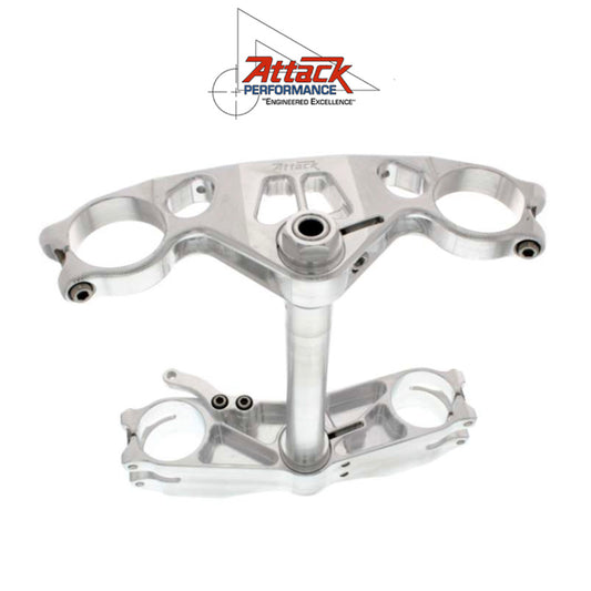 2010-2018年式ＢＭＷ Ｓ１０００ＲＲ用 アタックパフォーマンス製GPトリプルクランプキット　Attack Performance TRIPLE CLAMP KIT, GP, BMW S1000RR, 2010- (消費税、送料込み)