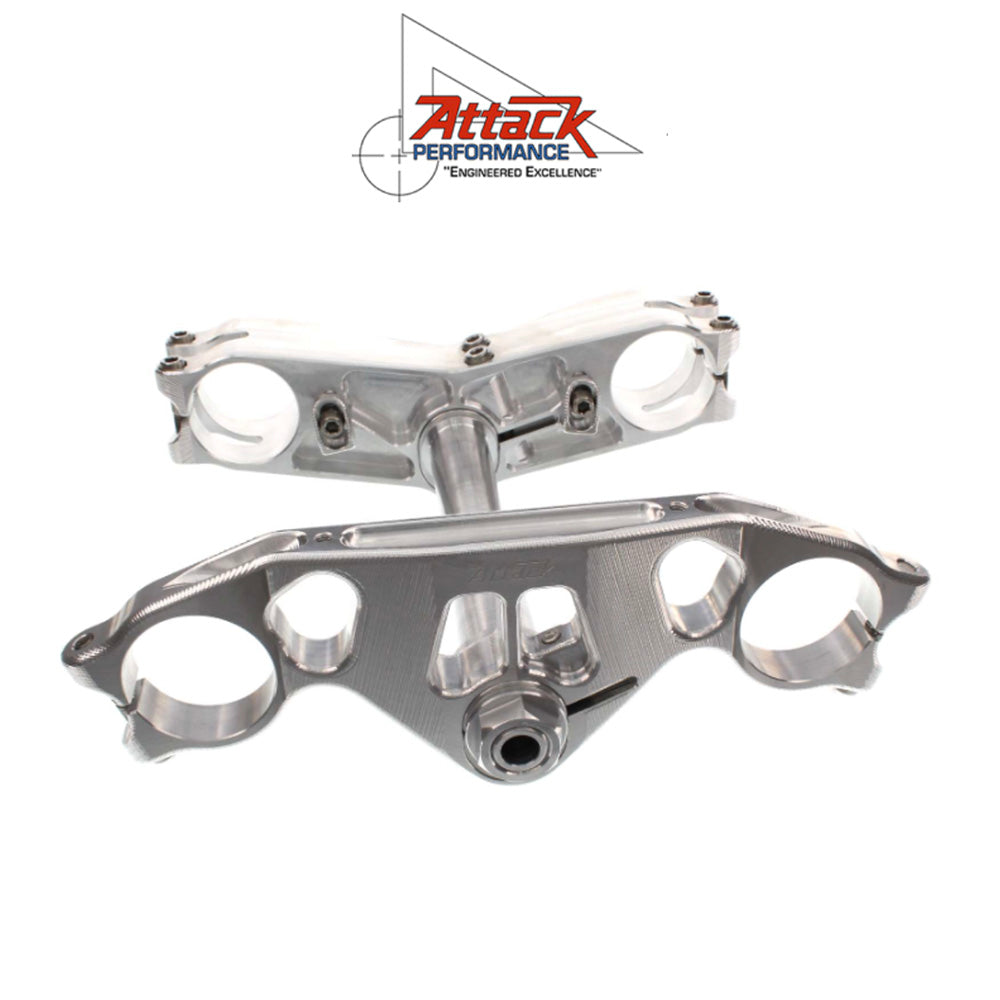 2006-2025年式 スズキ ＧＳＸ－Ｒ７５０用 アタックパフォーマンス製GP トリプルクランプキット　Attack Performance TRIPLE CLAMP KIT, GP, GSXR600/750 06- (消費税、送料込み)