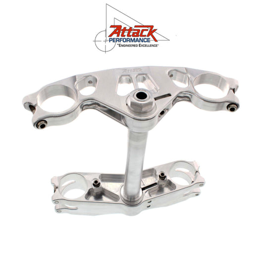 2006-2025年式 スズキ ＧＳＸ－Ｒ６００用 アタックパフォーマンス製GP トリプルクランプキット　Attack Performance TRIPLE CLAMP KIT, GP, GSXR600/750 06- (消費税、送料込み)