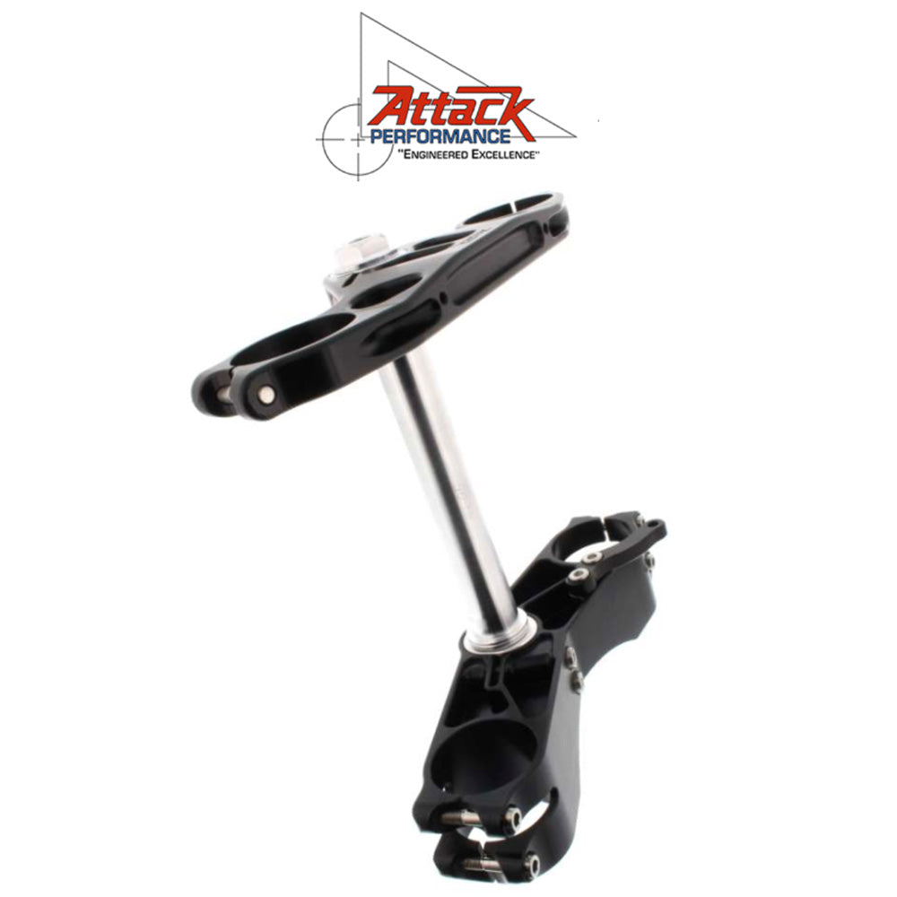 2010-2018年式ＢＭＷ Ｓ１０００ＲＲ用 アタックパフォーマンス製GPトリプルクランプキット(ブラック)　Attack Performance TRIPLE CLAMP KIT, GP, BMW S1000RR, 2010- BLACK (消費税、送料込み)