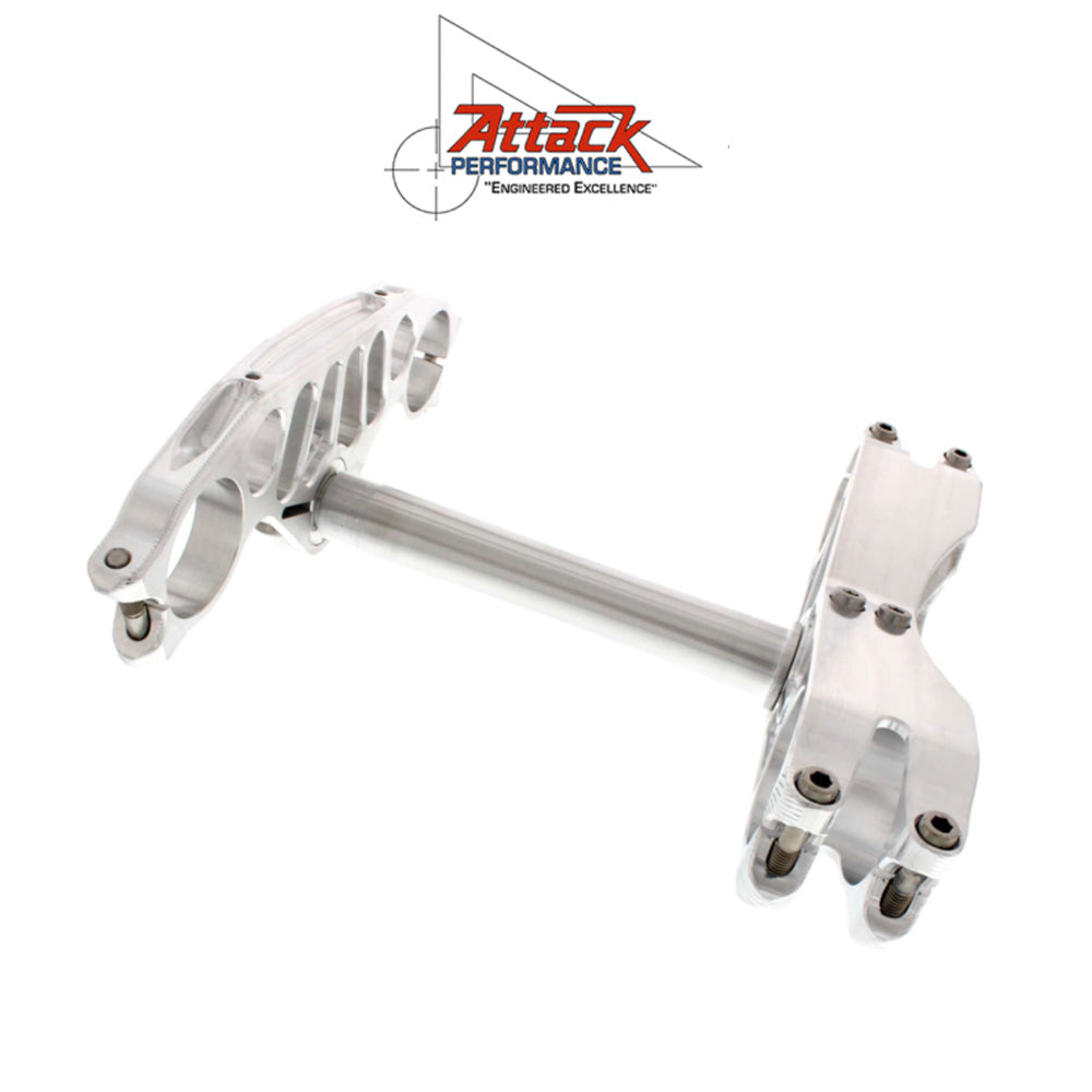 2013-2018年式 ＴＲＩＵＭＰＨ デイトナ ６７５Ｒ用 アタックパフォーマンス製GPトリプルクランプキット(オーリンズショックアブソーバー用)　Attack Performance TRIPLE CLAMP KIT, GP, TRIUMPH 675R (OHLINS) 11- (消費税、送料込み)