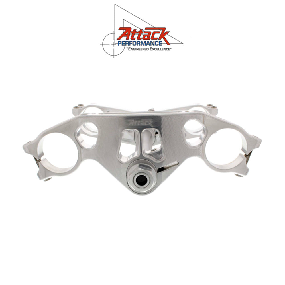 2013-2018年式 ＴＲＩＵＭＰＨ デイトナ ６７５Ｒ用 アタックパフォーマンス製GPトリプルクランプキット(オーリンズショックアブソーバー用)　Attack Performance TRIPLE CLAMP KIT, GP, TRIUMPH 675R (OHLINS) 11- (消費税、送料込み)