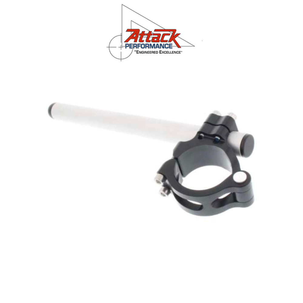 2020-2024年式ドゥカティ パニガーレＶ２用 アタックパフォーマンス製ハンドルバーキット(ブラック)　Attack Performance HANDLE BAR KIT, 53MM, BLACK (消費税、送料込み)