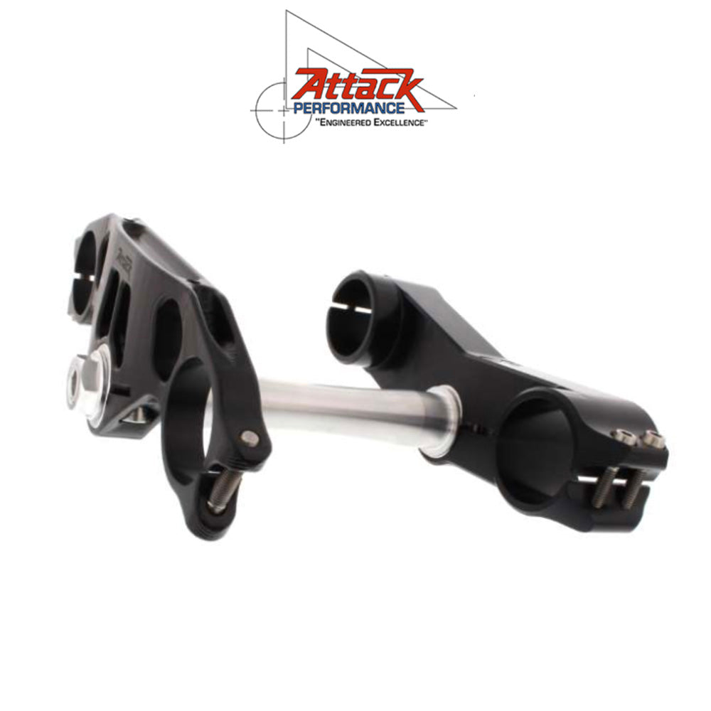 2008-2019年式 ホンダ ＣＢＲ１０００ＲＲ用 アタックパフォーマンス製トリプルクランプキット(ブラック)　Attack Performance TRIPLE CLAMP KIT, GP, CBR1000RR 08- , BLACK (消費税、送料込み)