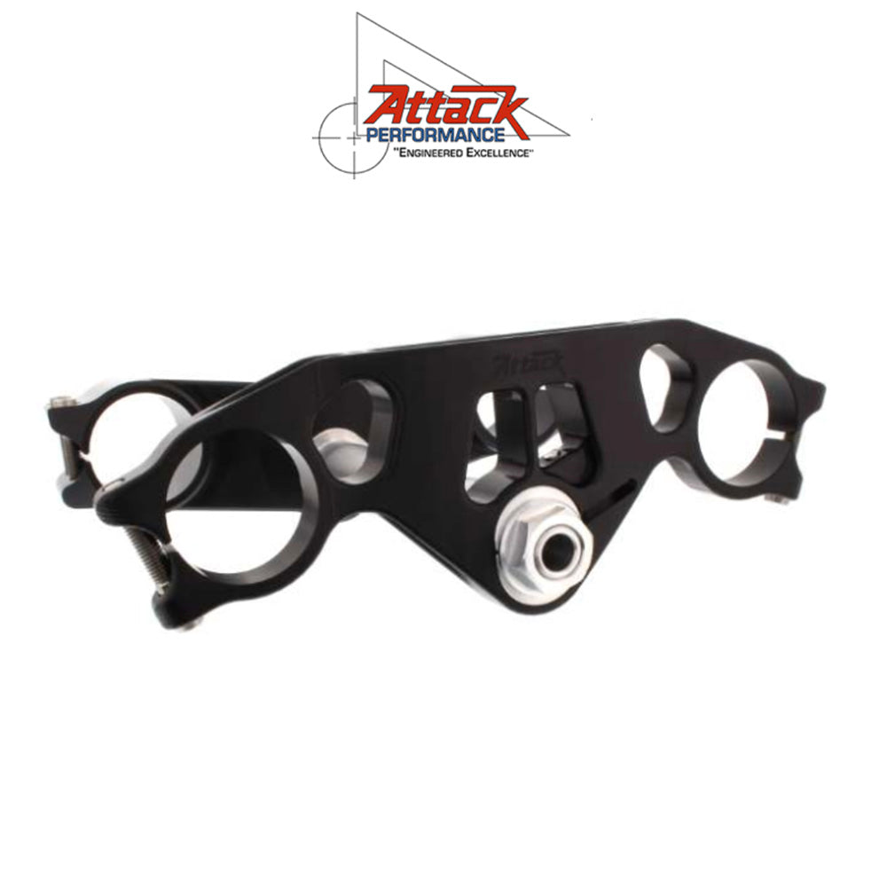 2008-2019年式 ホンダ ＣＢＲ１０００ＲＲ用 アタックパフォーマンス製トリプルクランプキット(ブラック)　Attack Performance TRIPLE CLAMP KIT, GP, CBR1000RR 08- , BLACK (消費税、送料込み)