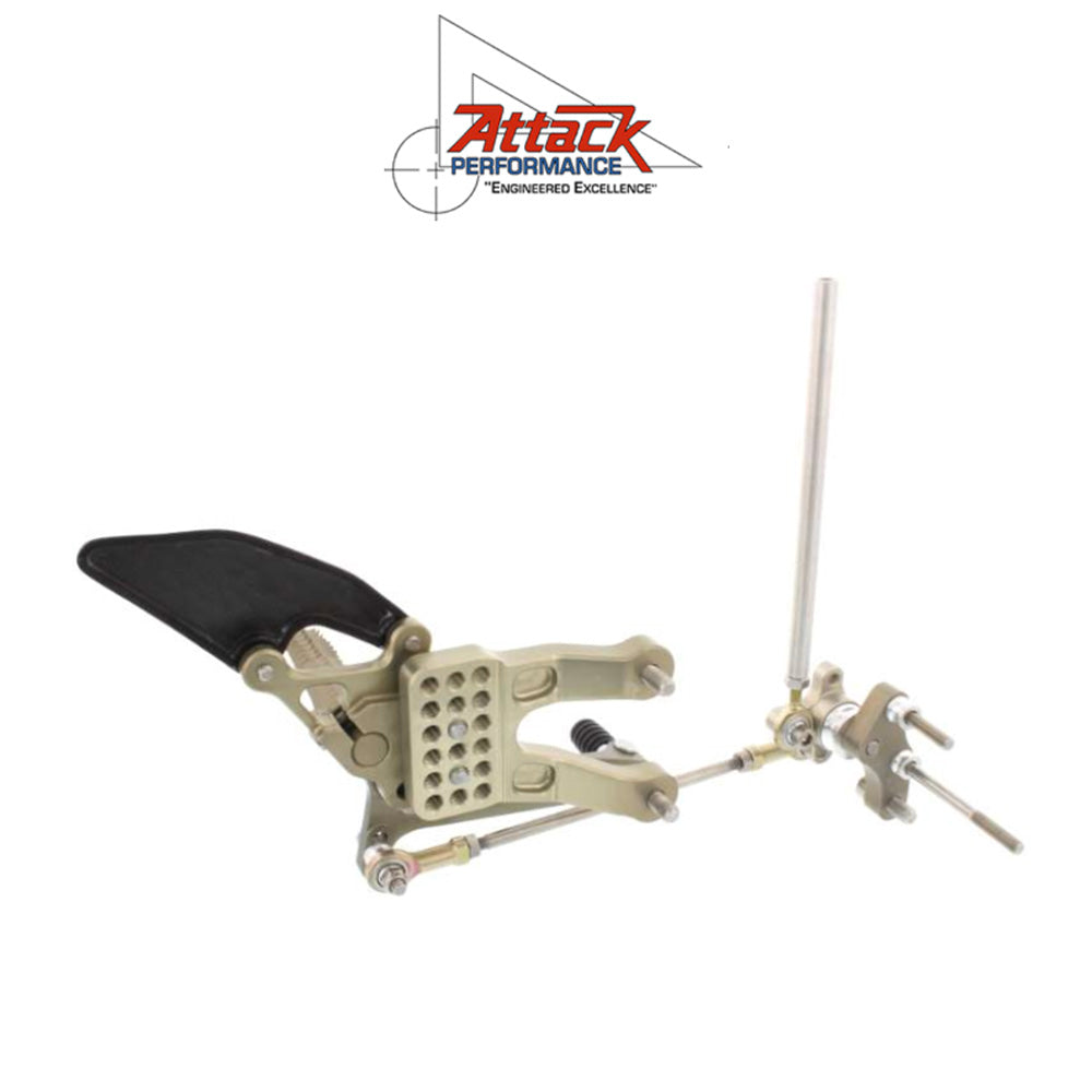 2007-2024年式 ホンダ ＣＢＲ６００ＲＲ用 アタックパフォーマンス製リアセット(エアロハード)　Attack Performance REAR SET KIT, HON CBR600RR 07- , AERO HARD (消費税、送料込み)