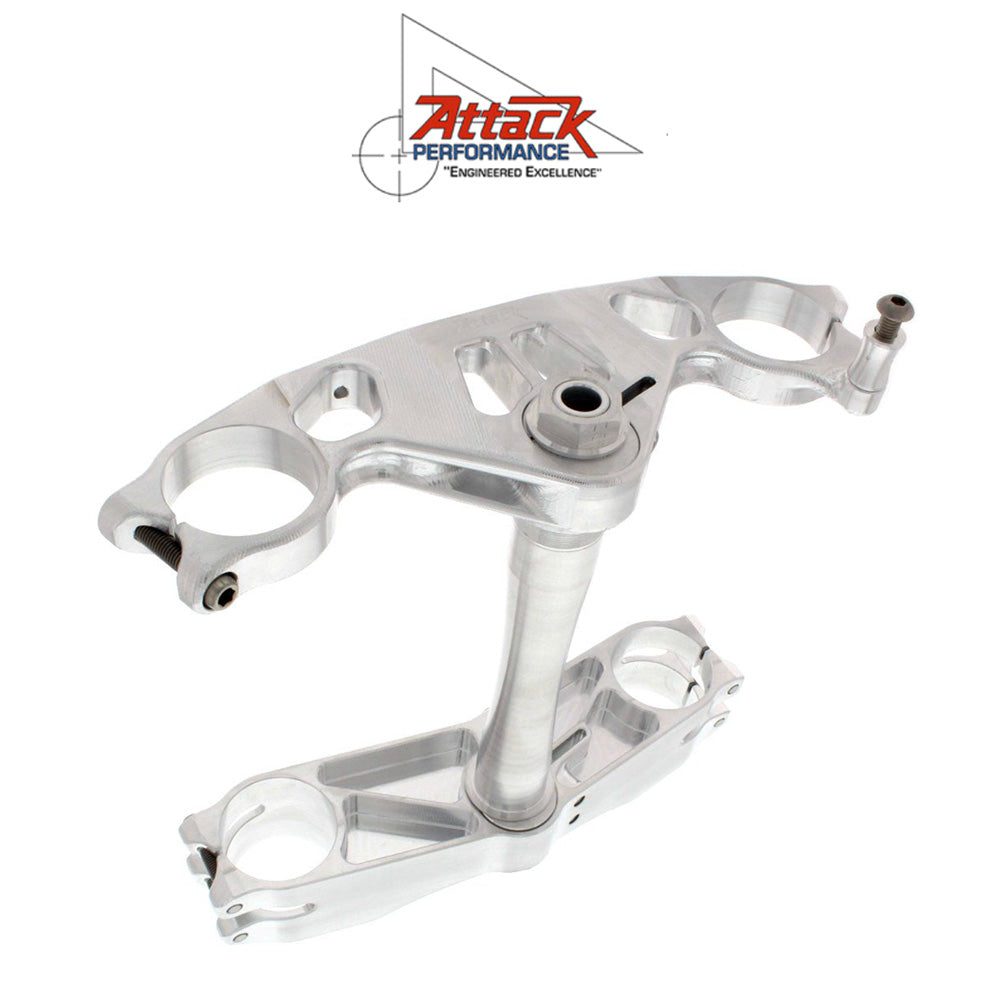 2016-2025年式 カワサキ Ｎｉｎｊａ ＺＸ－１０Ｒ用 アタックパフォーマンス製GPトリプルクランプキット　Attack Performance TRIPLE CLAMP KIT, GP, ZX-10 16 - (消費税、送料込み)