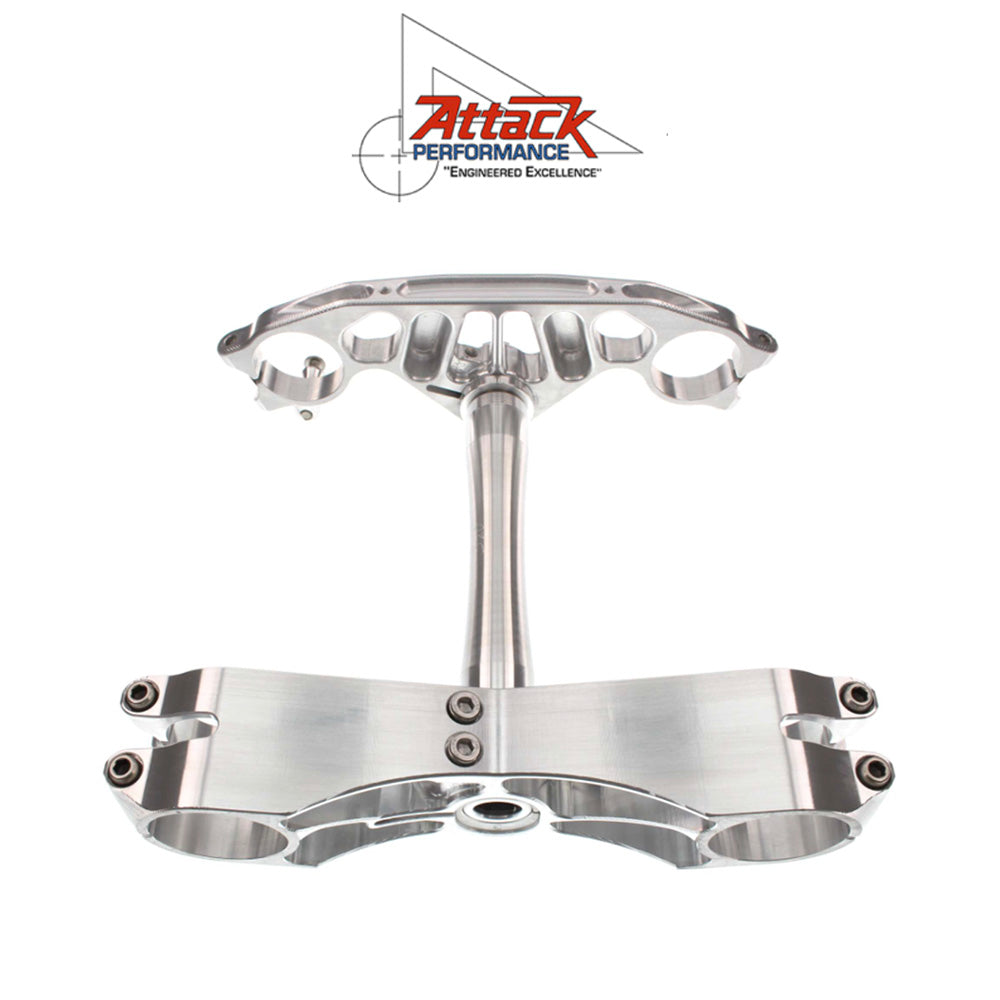 2016-2025年式 カワサキ Ｎｉｎｊａ ＺＸ－１０Ｒ用 アタックパフォーマンス製GPトリプルクランプキット　Attack Performance TRIPLE CLAMP KIT, GP, ZX-10 16 - (消費税、送料込み)