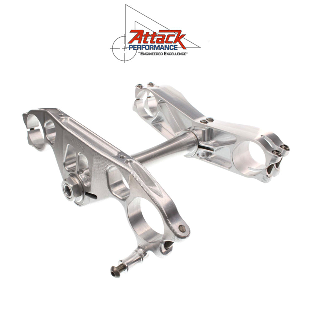 2016-2025年式 カワサキ Ｎｉｎｊａ ＺＸ－１０Ｒ用 アタックパフォーマンス製GPトリプルクランプキット　Attack Performance TRIPLE CLAMP KIT, GP, ZX-10 16 - (消費税、送料込み)