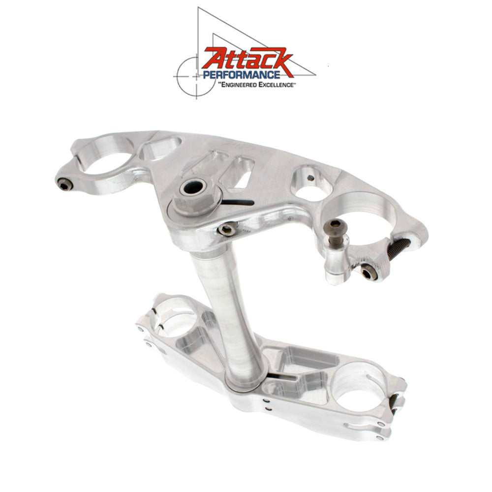 2016-2025年式 カワサキ Ｎｉｎｊａ ＺＸ－１０Ｒ用 アタックパフォーマンス製GPトリプルクランプキット　Attack Performance TRIPLE CLAMP KIT, GP, ZX-10 16 - (消費税、送料込み)