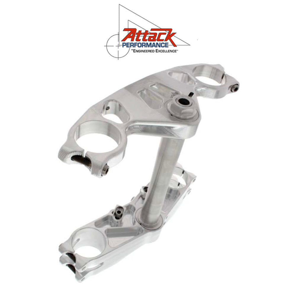 2022-2025年式 ヤマハ ＹＺＦ－Ｒ７用 アタックパフォーマンス製GPトリプルクランプキット　Attack Performance TRIPLE CLAMP KIT, GP, R7 22- PLAIN (消費税、送料込み)