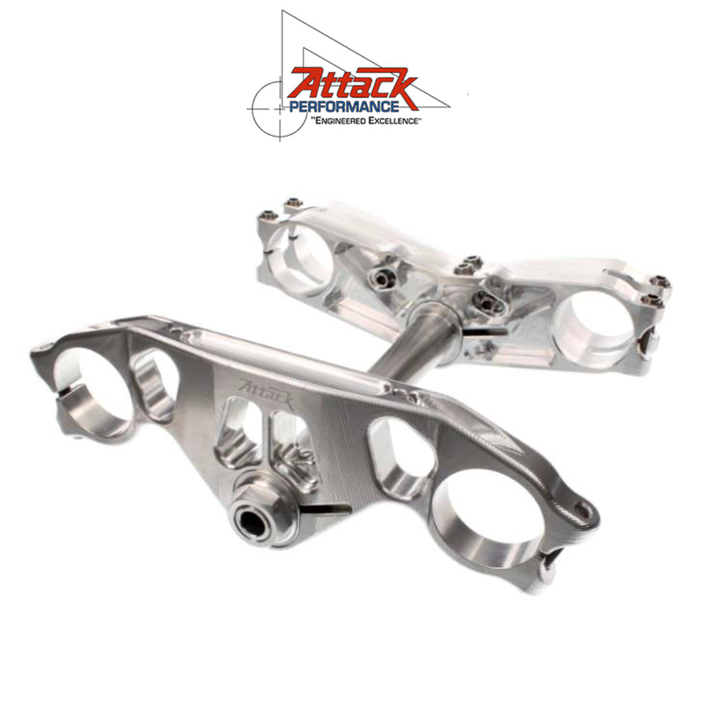 2022-2025年式 ヤマハ ＹＺＦ－Ｒ７用 アタックパフォーマンス製GPトリプルクランプキット　Attack Performance TRIPLE CLAMP KIT, GP, R7 22- PLAIN (消費税、送料込み)