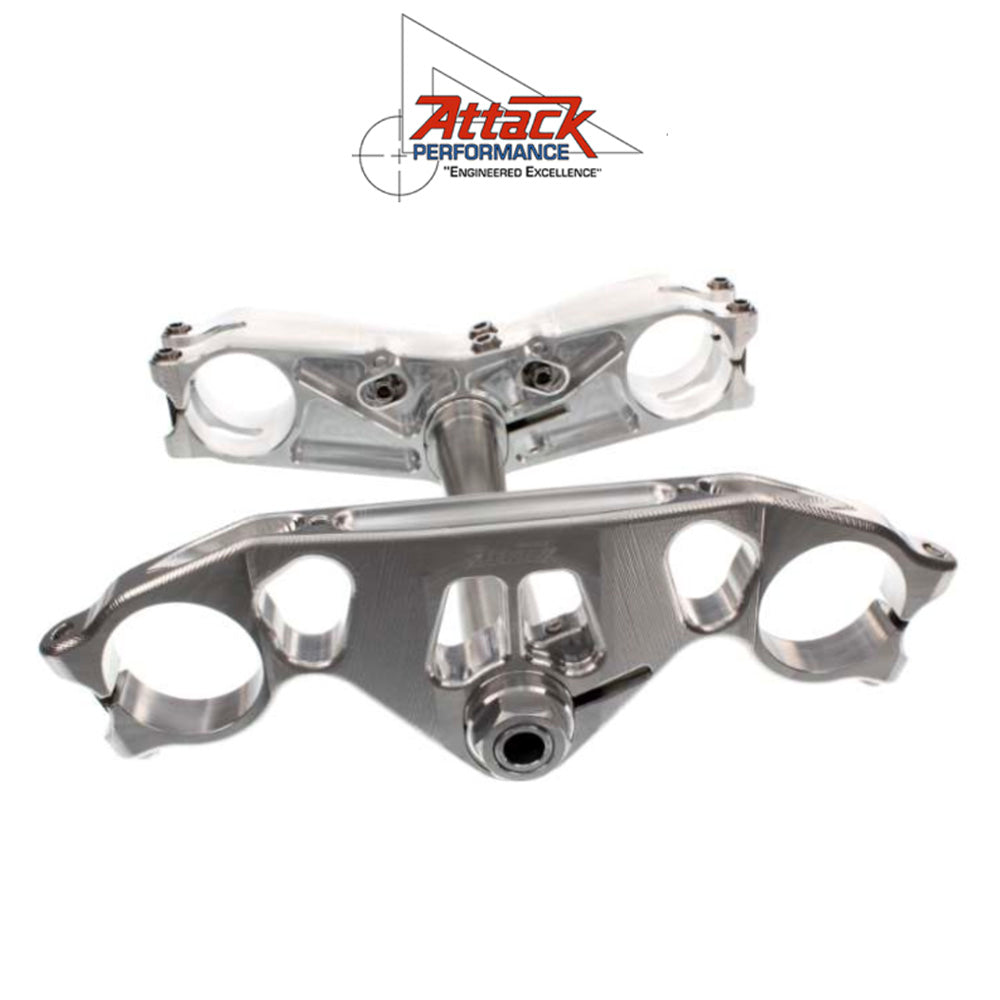 2022-2025年式 ヤマハ ＹＺＦ－Ｒ７用 アタックパフォーマンス製GPトリプルクランプキット　Attack Performance TRIPLE CLAMP KIT, GP, R7 22- PLAIN (消費税、送料込み)