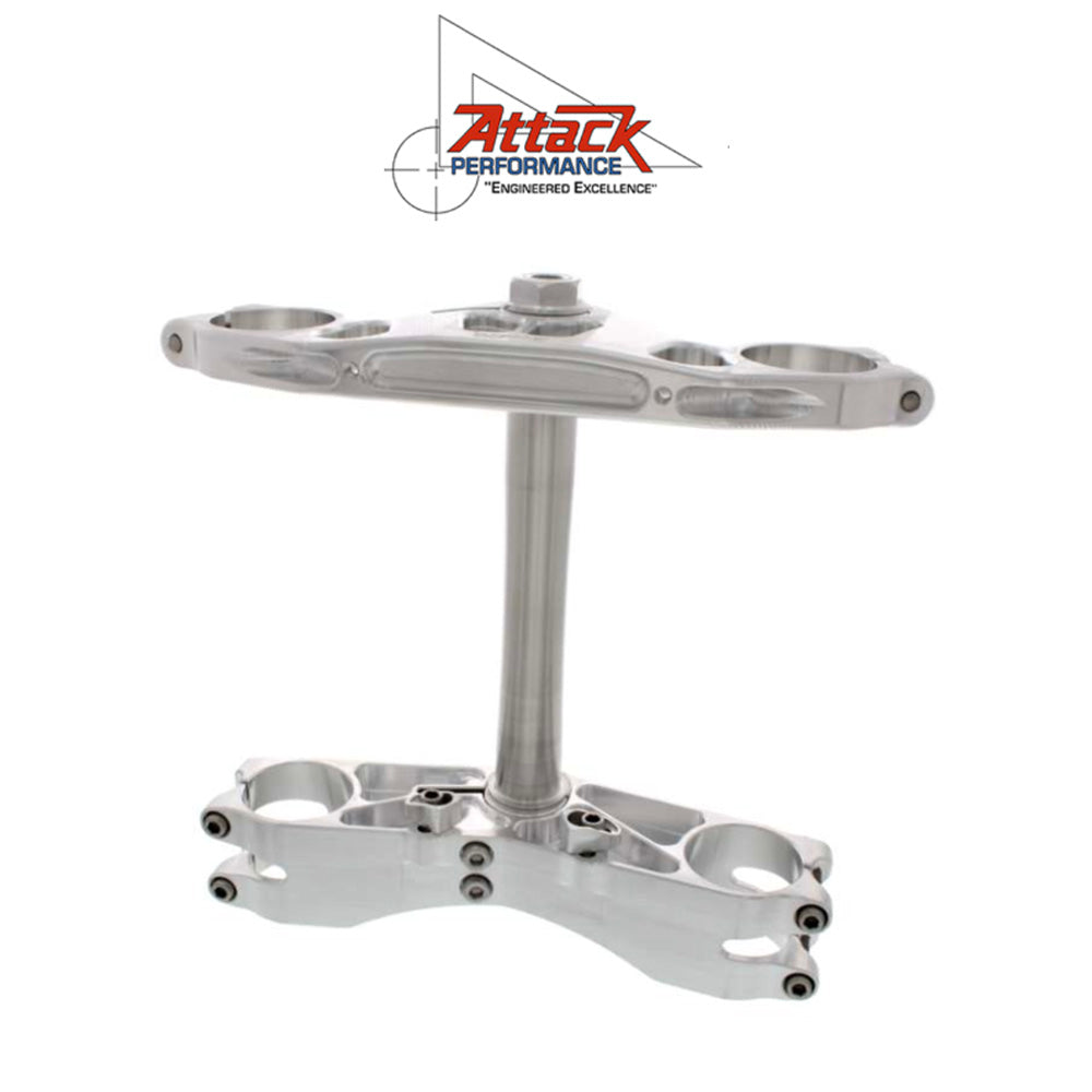 2022-2025年式 ヤマハ ＹＺＦ－Ｒ７用 アタックパフォーマンス製GPトリプルクランプキット　Attack Performance TRIPLE CLAMP KIT, GP, R7 22- PLAIN (消費税、送料込み)