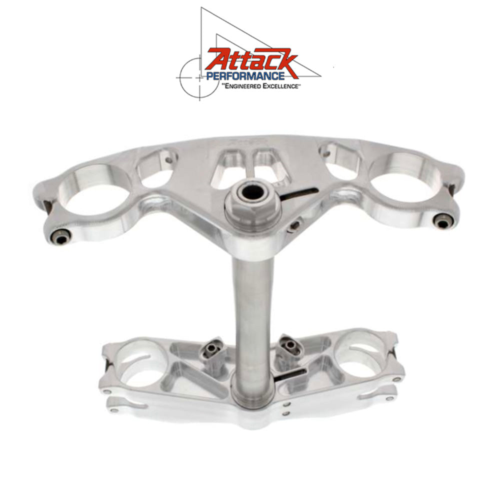 2022-2025年式 ヤマハ ＹＺＦ－Ｒ７用 アタックパフォーマンス製GPトリプルクランプキット　Attack Performance TRIPLE CLAMP KIT, GP, R7 22- PLAIN (消費税、送料込み)