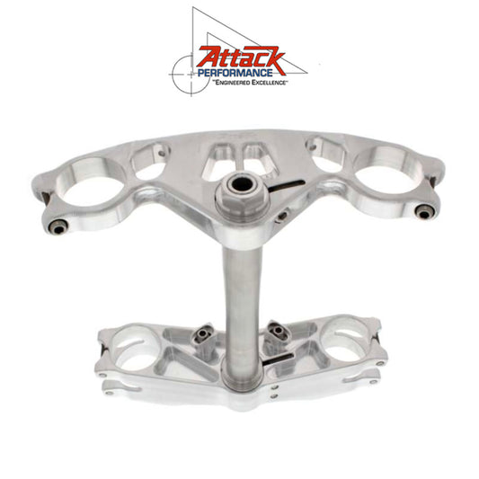 2022-2025年式 ヤマハ ＹＺＦ－Ｒ７用 アタックパフォーマンス製GPトリプルクランプキット　Attack Performance TRIPLE CLAMP KIT, GP, R7 22- PLAIN (消費税、送料込み)