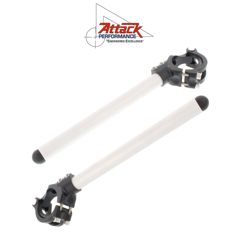 2022-2025年式 ヤマハ ＹＺＦ－Ｒ７用 アタックパフォーマンス製ゼロオフセット ハンドルバーキット 50mm (ブラック)　Attack Performance HANDLE BAR KIT, ZERO OFFSET, 50MM, BLACK (消費税、送料込み)