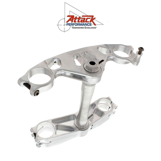 2013-2017年式 カワサキ Ｎｉｎｊａ ＺＸ－６Ｒ用 アタックパフォーマンス製トリプルクランプキット　Attack Performance TRIPLE CLAMP KIT, GP, ZXR636 13- (消費税、送料込み)