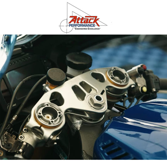 2015-2025年式 ヤマハ ＹＺＦ－Ｒ１用 アタックパフォーマンス製トリプルクランプキット　Attack Performance TRIPLE CLAMP KIT, GP, YZFR1 15- (消費税、送料込み)
