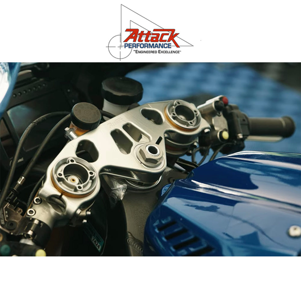 2015-2025年式 ヤマハ ＹＺＦ－Ｒ１用 アタックパフォーマンス製トリプルクランプキット　Attack Performance TRIPLE CLAMP KIT, GP, YZFR1 15- (消費税、送料込み)