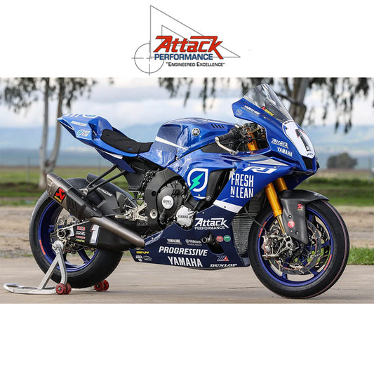 2015-2025年式 ヤマハ ＹＺＦ－Ｒ１用 アタックパフォーマンス製リアセット(エアロハード)　Attack Performance REARSET KIT WITH SHIFT LEVER, YZF R1 15- , AERO HARD (消費税、送料込み)
