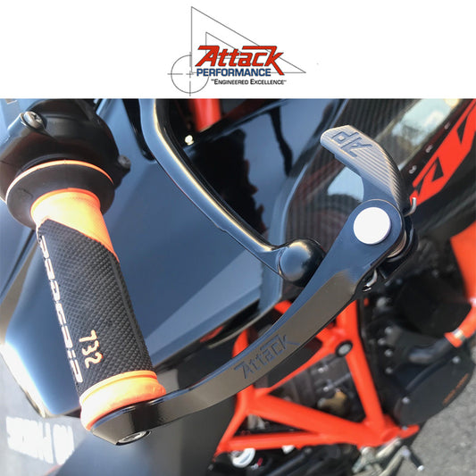 アタックパフォーマンス製ブレーキレバーガードキット(ブラック)　Attack Performance BRAKE LEVER GUARD KIT, BLACK (消費税、送料込み)