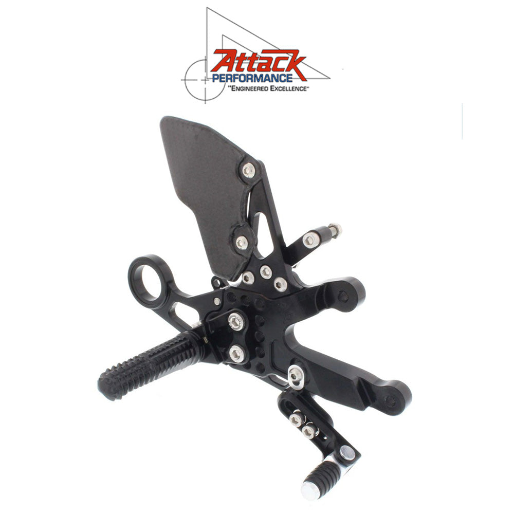 2015-2018年式ＢＭＷ Ｓ１０００ＲＲ用 アタックパフォーマンス製リアセット(ブラック)　Attack Performance REARSET KIT WITH SHIFT LEVER, BMW S1000RR, 2015- , BLACK (消費税、送料込み)