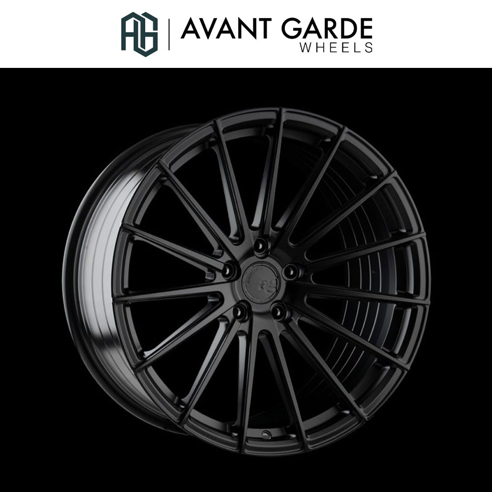 ＢＭＷ Ｍ５用 アバンギャルド M615 20x10J ET 25フロント 20x11J ET 28 リア マットブラック ホイール４本セット Avant Garde M615 Matte Black Wheels for BMW M5 (送料無料)