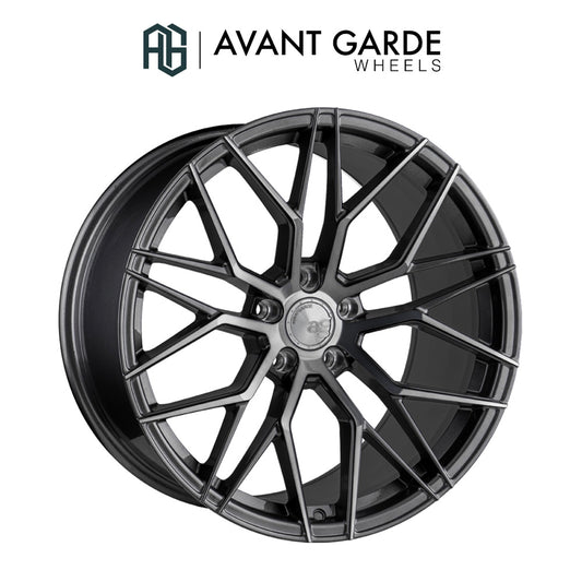 シボレー コルベット C8用 アバンギャルド M520R ダークメタリック 20x9J ET 38フロント 21x12J ET 52 リア ホイール４本セット (消費税、送料込み)