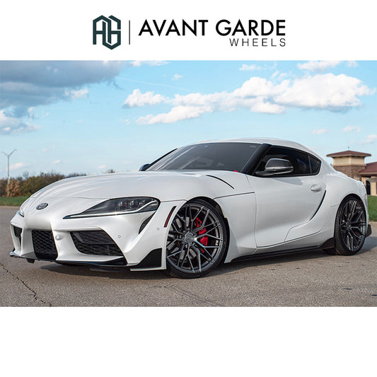 トヨタ スープラ (Toyota GR Supra)用 アバンギャルド M520R ダークメタリック 20x10J ET 30 フロント 20x11J ET 40 リア ホイール４本セット Avant Garde M520R DARK GRAPHITE METALLIC 20x10J Front 20x11J Rear for Toyota GR Supra (送料無料)