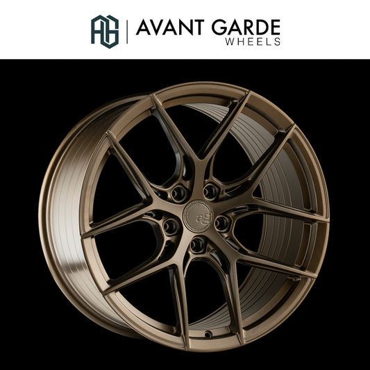 シボレー コルベット用 アバンギャルド M580R 19x8.5J フロント 20x11J リア マットトリプルブロンズ ホイール４本セット (消費税、送料込み)