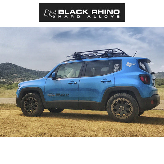 ジープ　グランドチェロキー　リミテッド (Jeep Grand Cherokee Limited)用ブラックライノ ワーロード 18x8.5J マットブラックホイール４本セット BRWAR 18X8 5X5.0 M-BLK-MCH-DDTLP 30MM (送料無料)