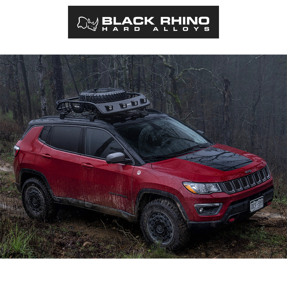 ジープ　グランドチェロキー　リミテッド (Jeep Grand Cherokee Limited)用ブラックライノ アーセナル 18x8J マットブラックホイール４本セット BRARS 18X8 5X4.5/5.0 TXT-M-BLK 30MM (送料無料)