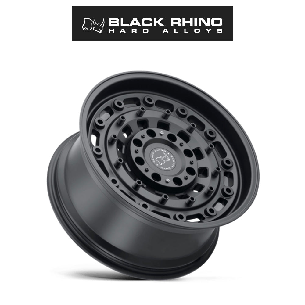 ランドローバー ディフェンダー１１０ (Land Rover Defender 110)用ブラックライノ アーセナル 20x8.5J マットブラックホイール４本セット Black Rhino Arsenal BRARS 20X8.5 5X4.5/120 TXT-M-BLK 30MM (送料無料)