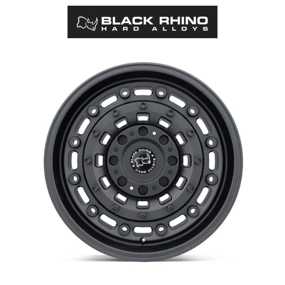 ランドローバー ディフェンダー１１０ (Land Rover Defender 110)用ブラックライノ アーセナル 20x8.5J マットブラックホイール４本セット Black Rhino Arsenal BRARS 20X8.5 5X4.5/120 TXT-M-BLK 30MM (送料無料)