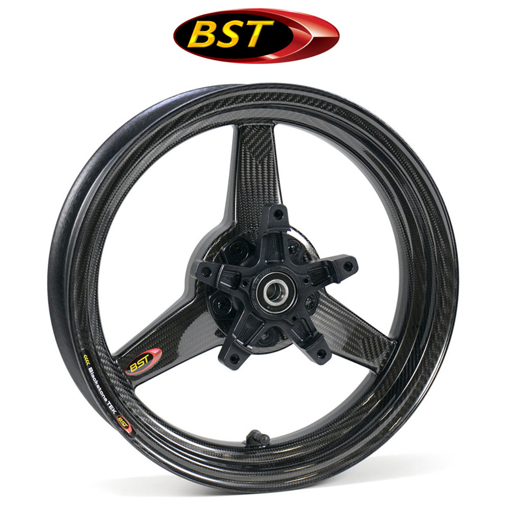 ２０１９年から２０２１年式モデル ホンダ モンキー ABS無しモデル用 BST トリプルテック 12 x 2.75J カーボンファイバーフロントホイール１本　BST Triple TEK 12 x 2.75 Front Wheel - Honda Grom Non-ABS (14-20) and Monkey Non-ABS (19-21) (送料無料)