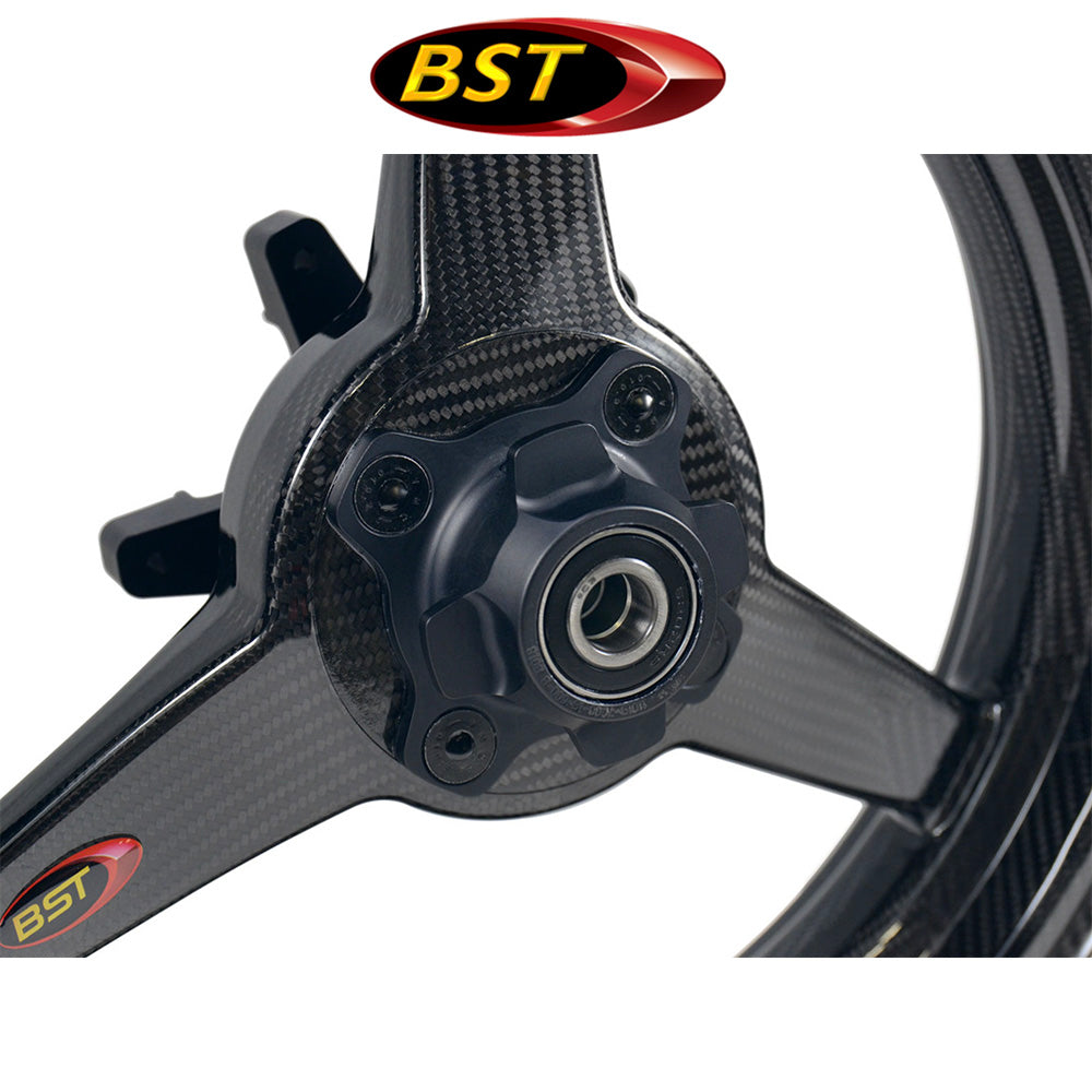 ２０１９年から２０２１年式モデル ホンダ モンキー ABS無しモデル用 BST トリプルテック 12 x 2.75J カーボンファイバーフロントホイール１本　BST Triple TEK 12 x 2.75 Front Wheel - Honda Grom Non-ABS (14-20) and Monkey Non-ABS (19-21) (送料無料)