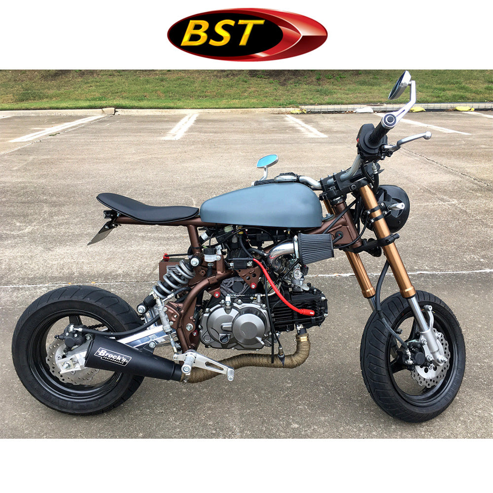 ２０１７年から２０２３年式モデル カワサキＺ１２５ＰＲＯ用 BST トリプルテック 12 x 2.75J カーボンファイバーフロントホイール１本　BST Triple TEK 12 x 2.75 Front Wheel - Kawasaki Z125 Pro (17-23) (送料無料)